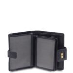 Terentia suede leather wallet