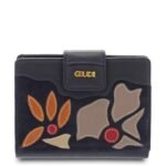 Terentia suede leather wallet