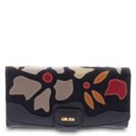Tiberia Suede Leather Wallet