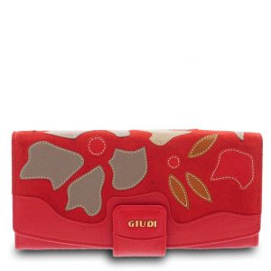 Tiberia Suede Leather Wallet
