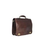 Daphnus Three Compartments Briefcase