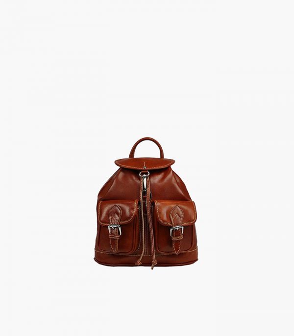 Antonina Classic Leather Backpack