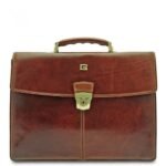 Aburius Cow Leather Briefcase